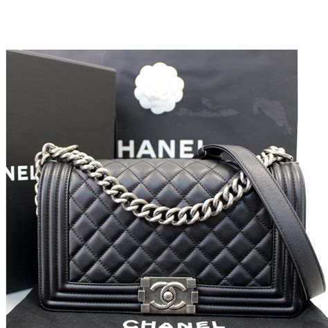 chanel 2018 boy bag|chanel le boy medium price.